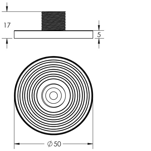 BUR974 Technical Drawing