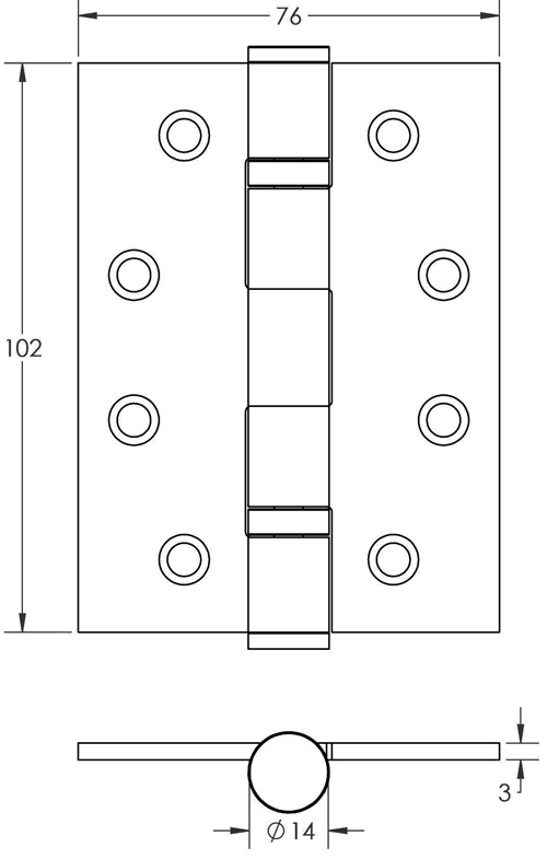 J9500 Technical Drawing