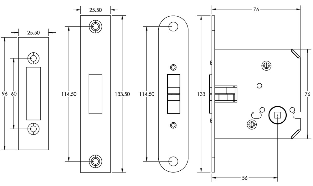 JL840 Technical Drawing