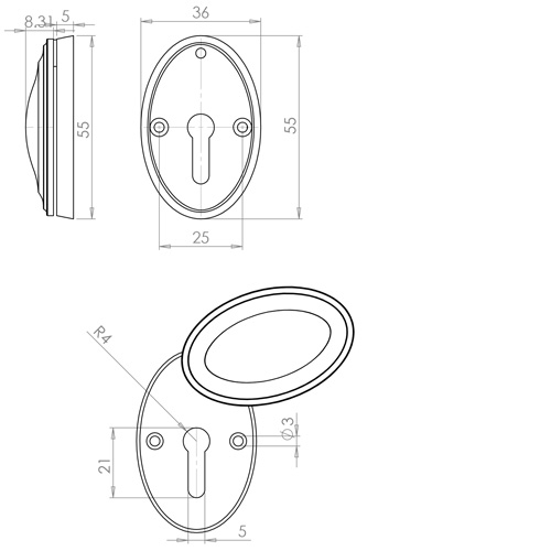 JV76 Technical Drawing