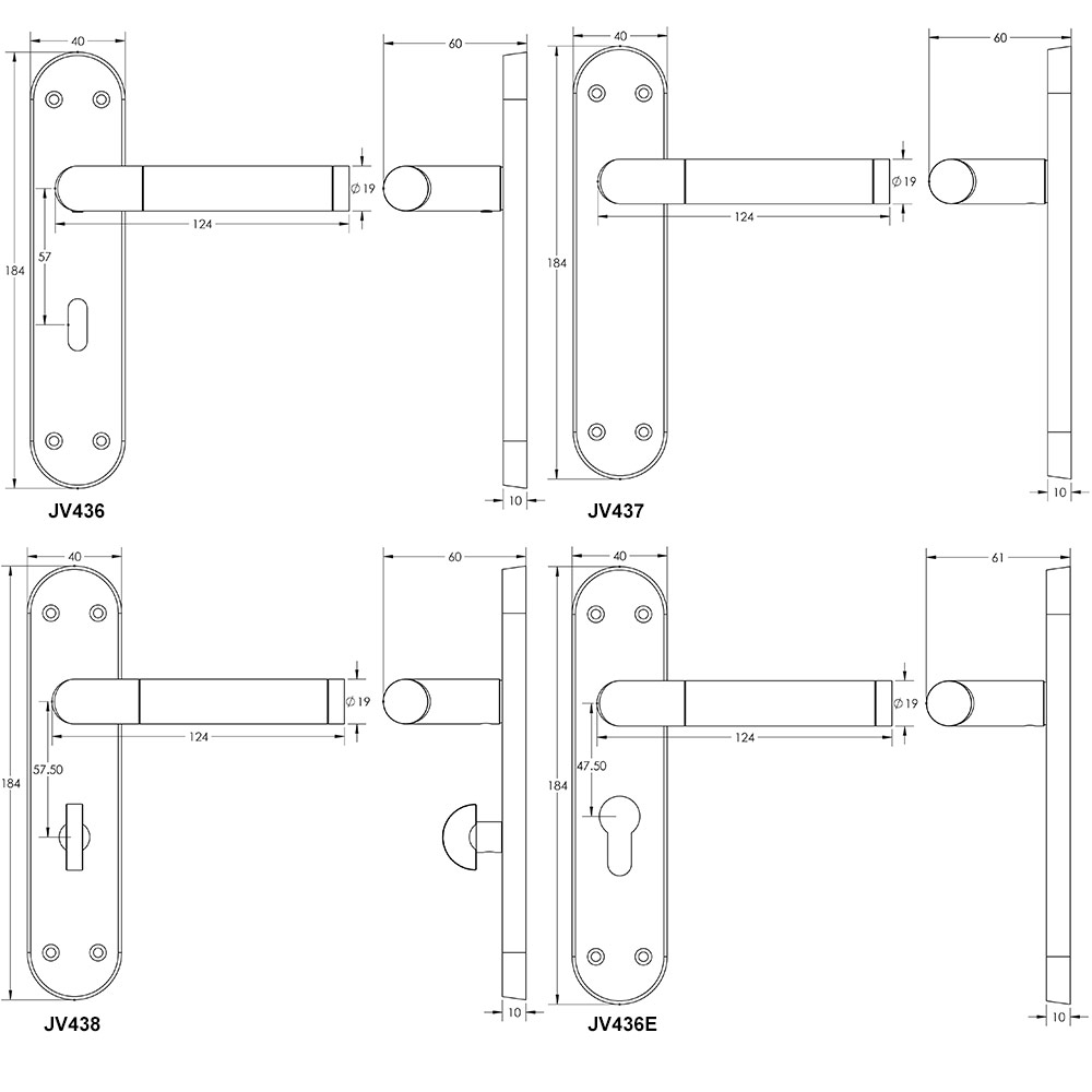 Mitred Technical Drawing