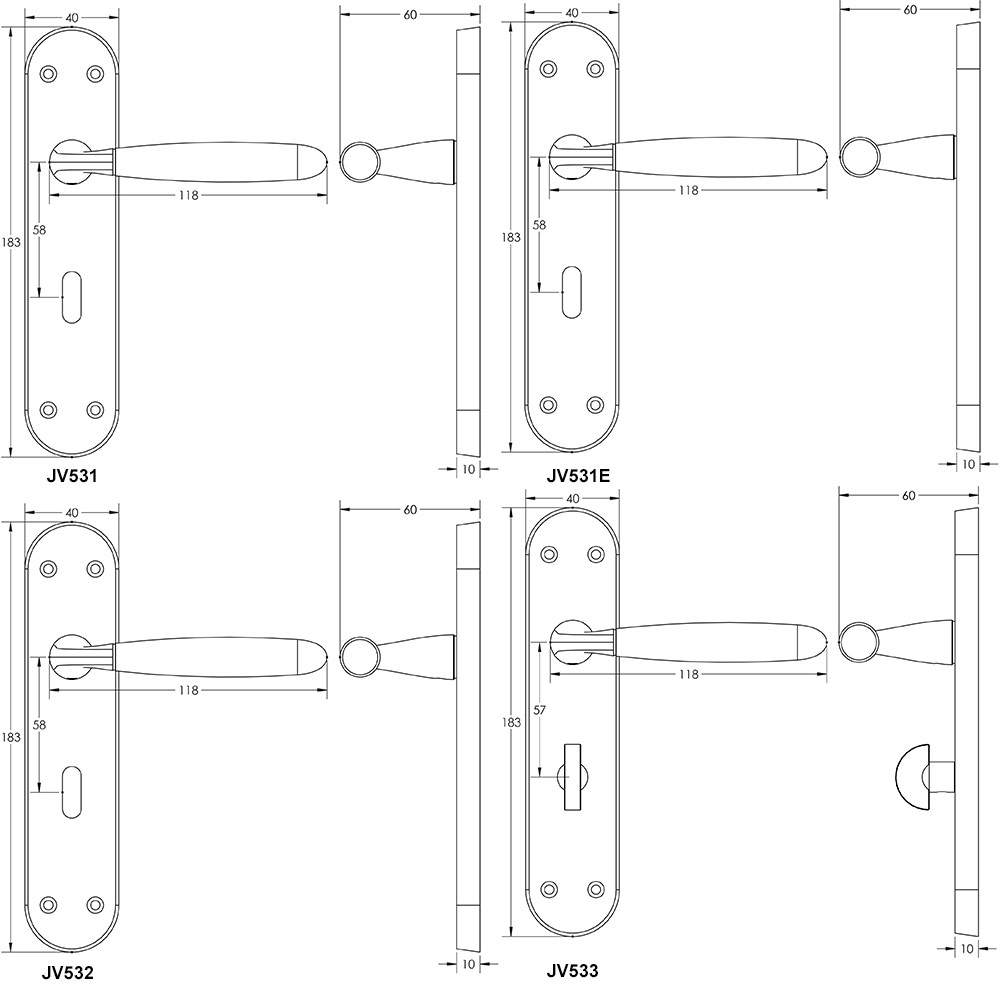 Stylo Technical Drawing