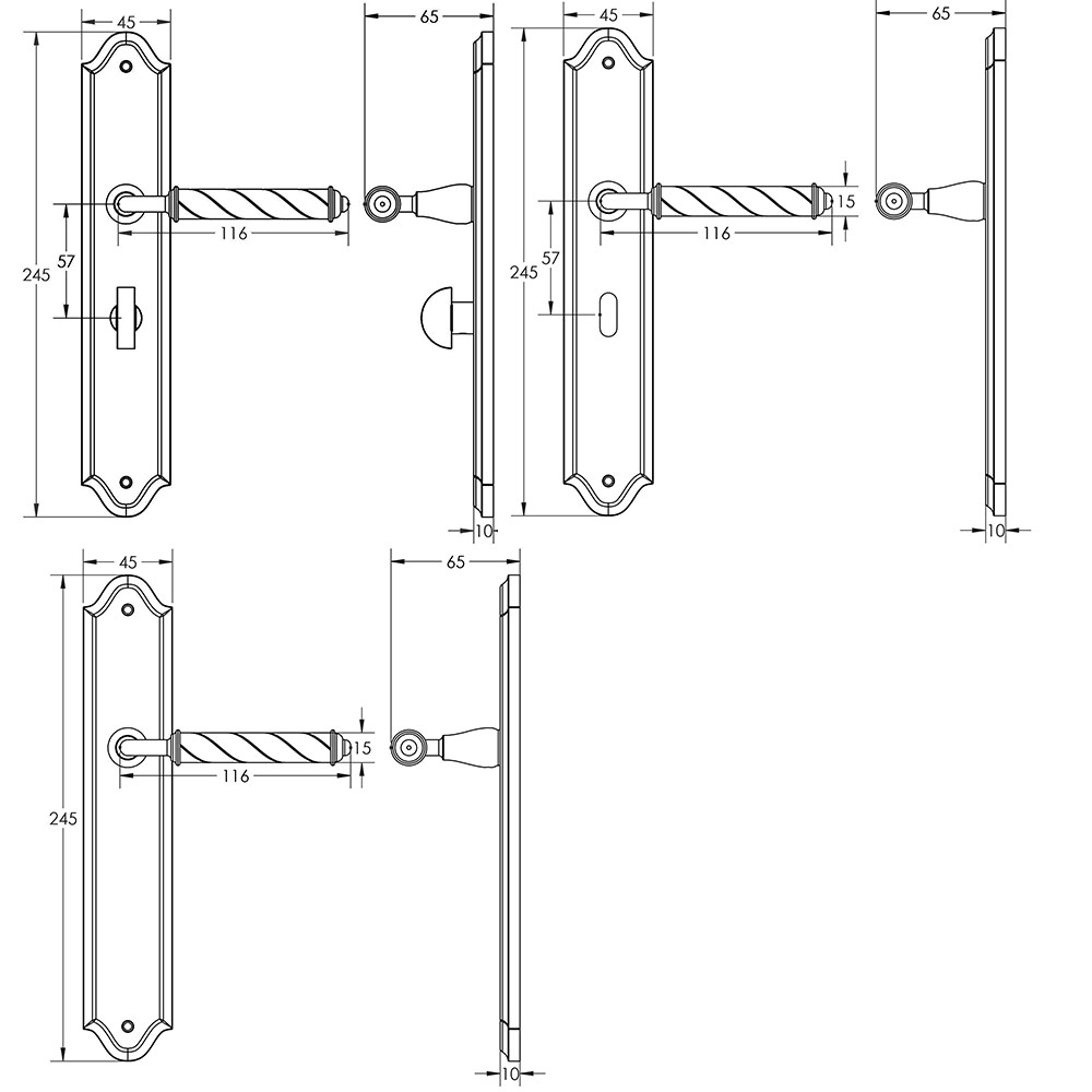 Venezia Suite Technical Drawing