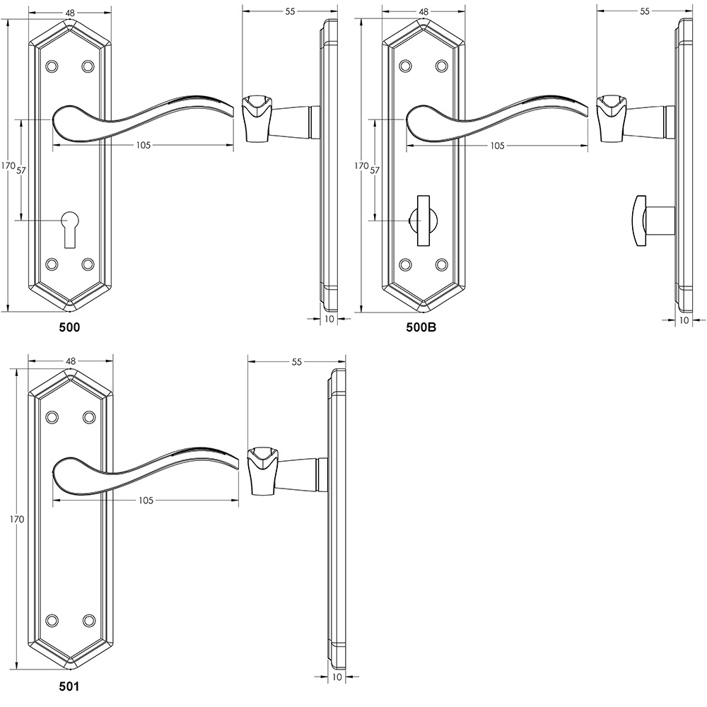 Wentworth Suite LOP Tech Drawing